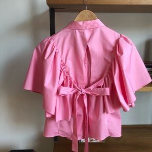 Zara pink blouse